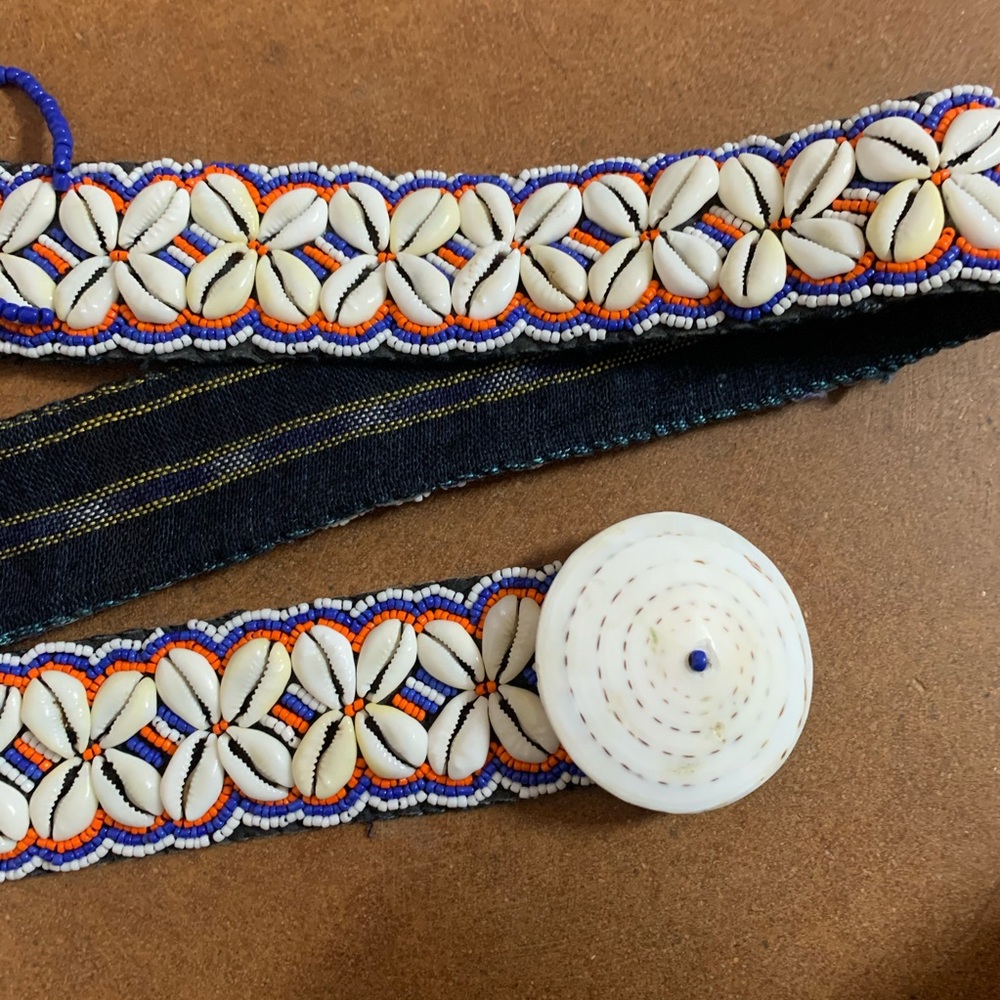 Cowrie Shell Belt perfect condition!